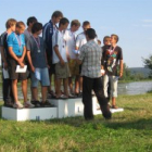 nedeľa - štvrtá medaila pre Dunajklub - K4 chlapci 500m