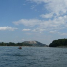 Matvej s posádkou nad Hainburgom