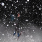 Piatkový nočný výšľap na chatu v hustom snežení