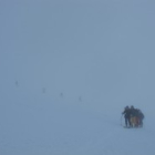 Ski-turisti miznú v hmle