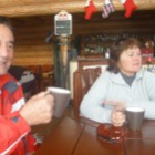 Na punči v lyžiarskom bare