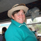 Veselá hlavná organizátorka Zuza H. v autobuse